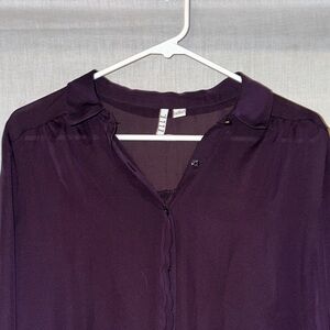 Elle Deep Purple Women's Blouse